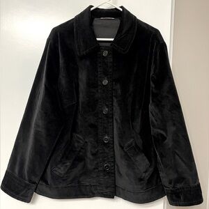 Vintage Black Velvet Jacket
